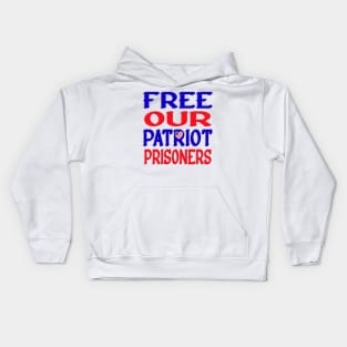 FREE OUR PATRIOT PRISONERS Kids Hoodie